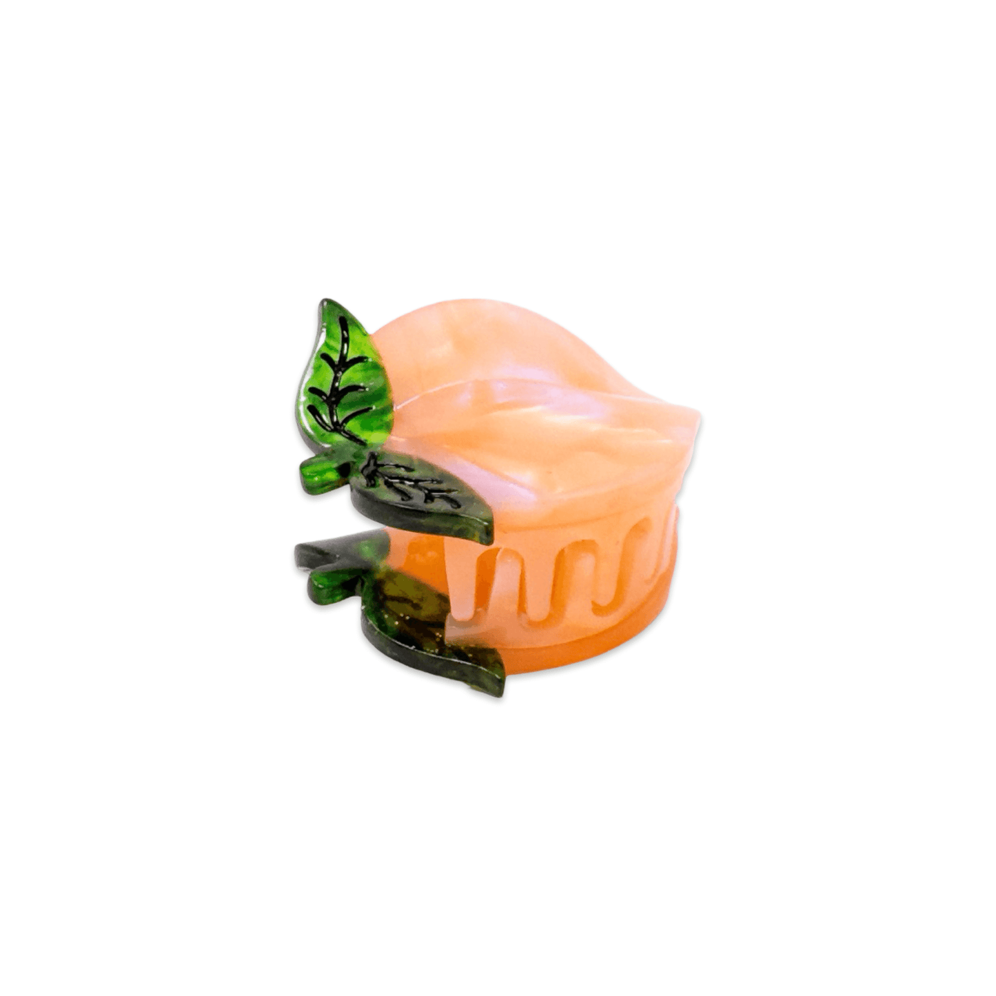 Jenny Lemons - Mini Peach Hair Claw Clip