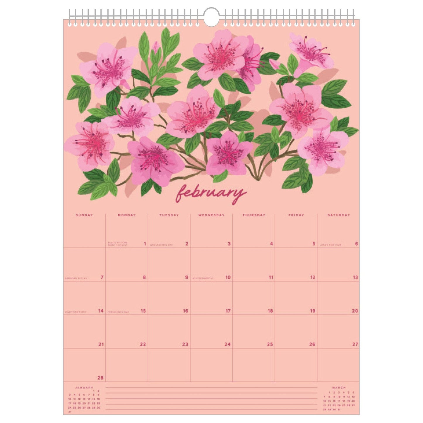 Smudge Ink - 2027 Walk in the Garden Wall Calendar
