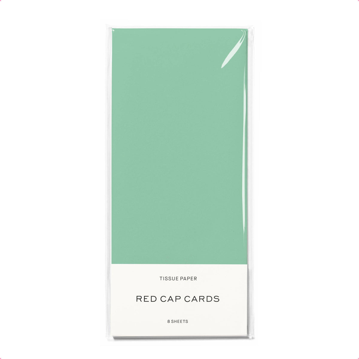 Red Cap Cards - Sage tissue paper: 8 Sheets