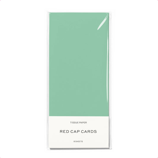 Red Cap Cards - Sage tissue paper: 8 Sheets