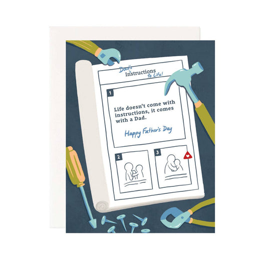 Pineapple Sundays Design Studio - Dad's Instructions