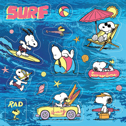 Apply Stickers - Surfin' Snoopy - Sticker Sheet