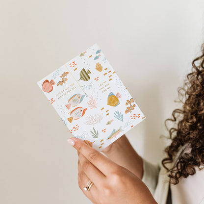 Ramona & Ruth - Fish In Sea Card