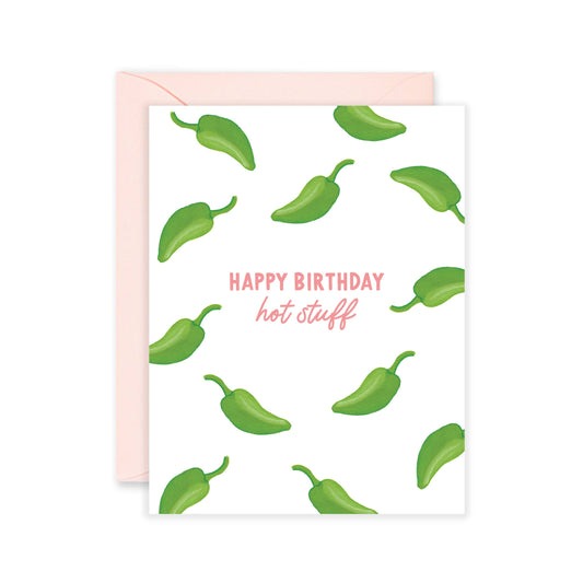 Isabella MG - Hot Stuff - Funny Birthday Card