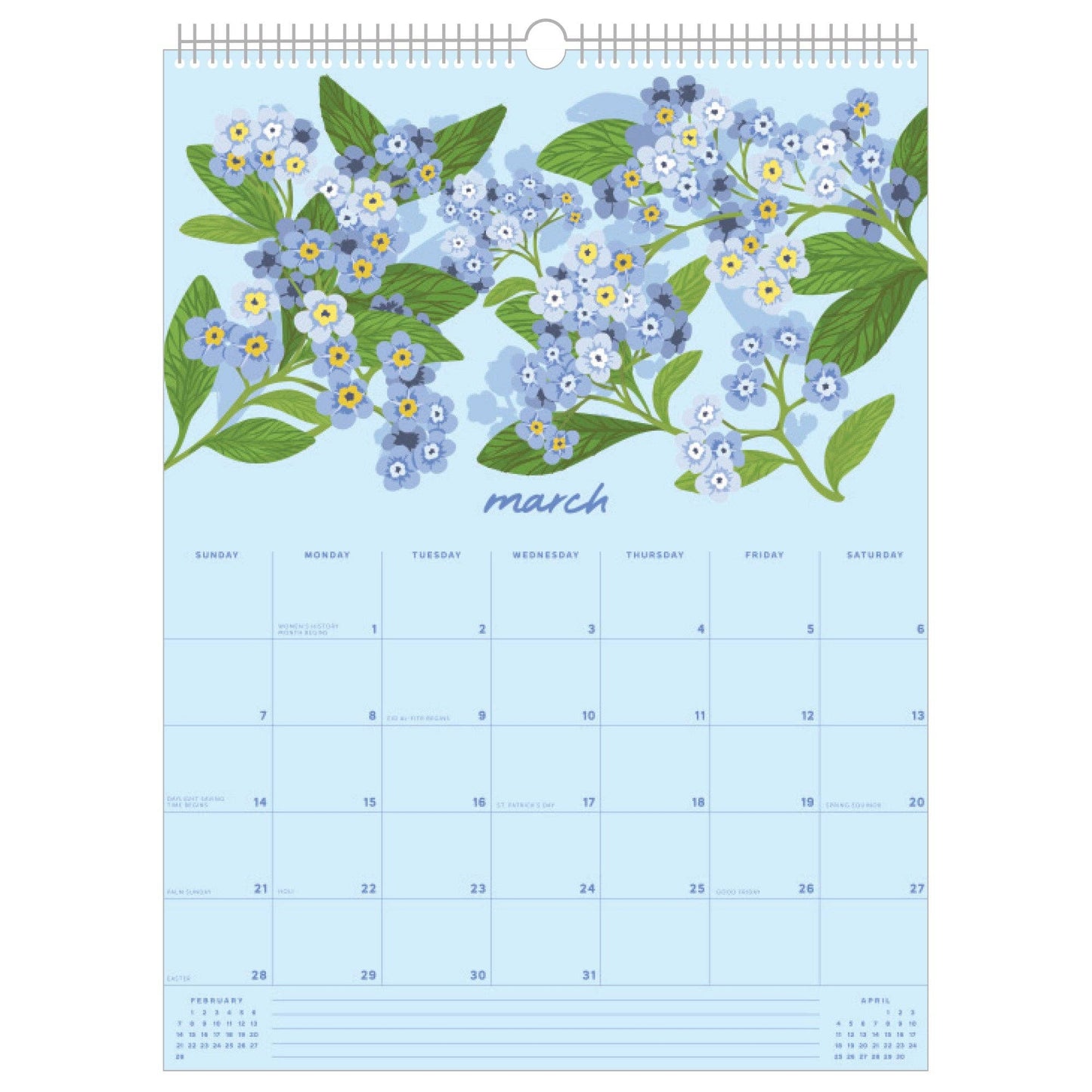 Smudge Ink - 2027 Walk in the Garden Wall Calendar