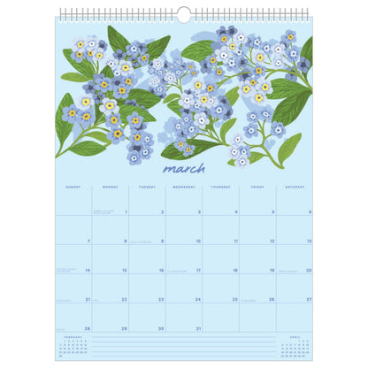 Smudge Ink - 2027 Walk in the Garden Wall Calendar