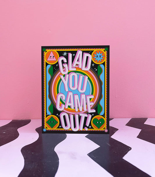 Ash + Chess - Card - Glad You Came Out - T*RGET