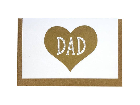 Noteworthy Paper & Press - Dad Heart Enclosure Card