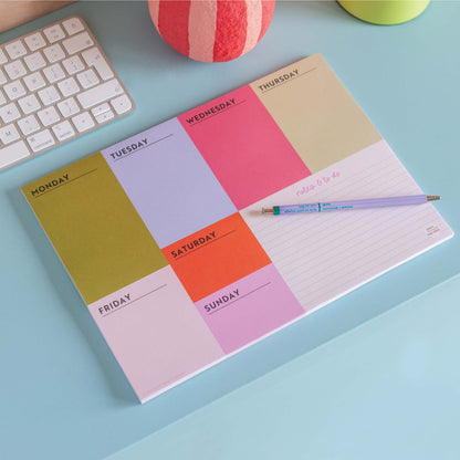 Good Tuesday - A4 Weekly Planner Pad | Block My Life