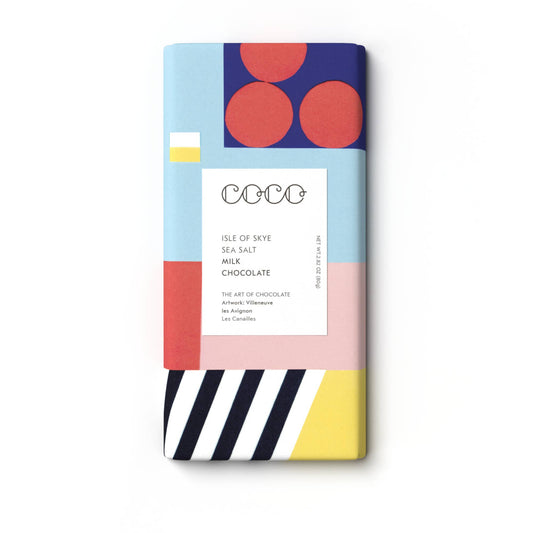 COCO Chocolatier - Isle of Skye Sea Salt Milk Chocolate Bar