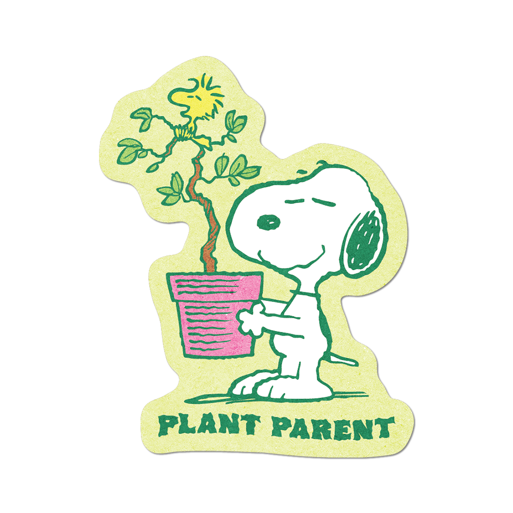 Apply Stickers - Plant Parent Snoopy - Die-Cut Sticker