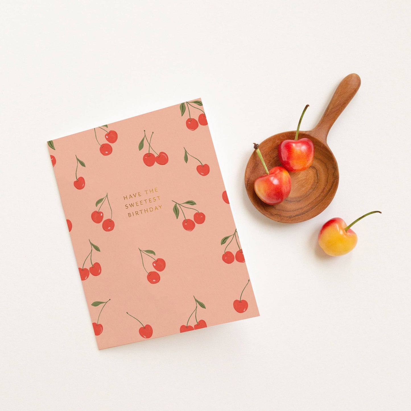 Ramona & Ruth - Cherry Birthday Card