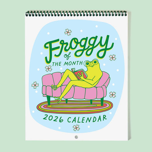 The Good Twin - Froggy of the Month 2026 Calendar