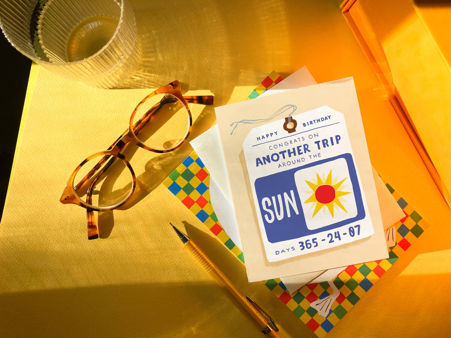 Karen Schipper - Another Trip Around the Sun - Timeless Birthday Card