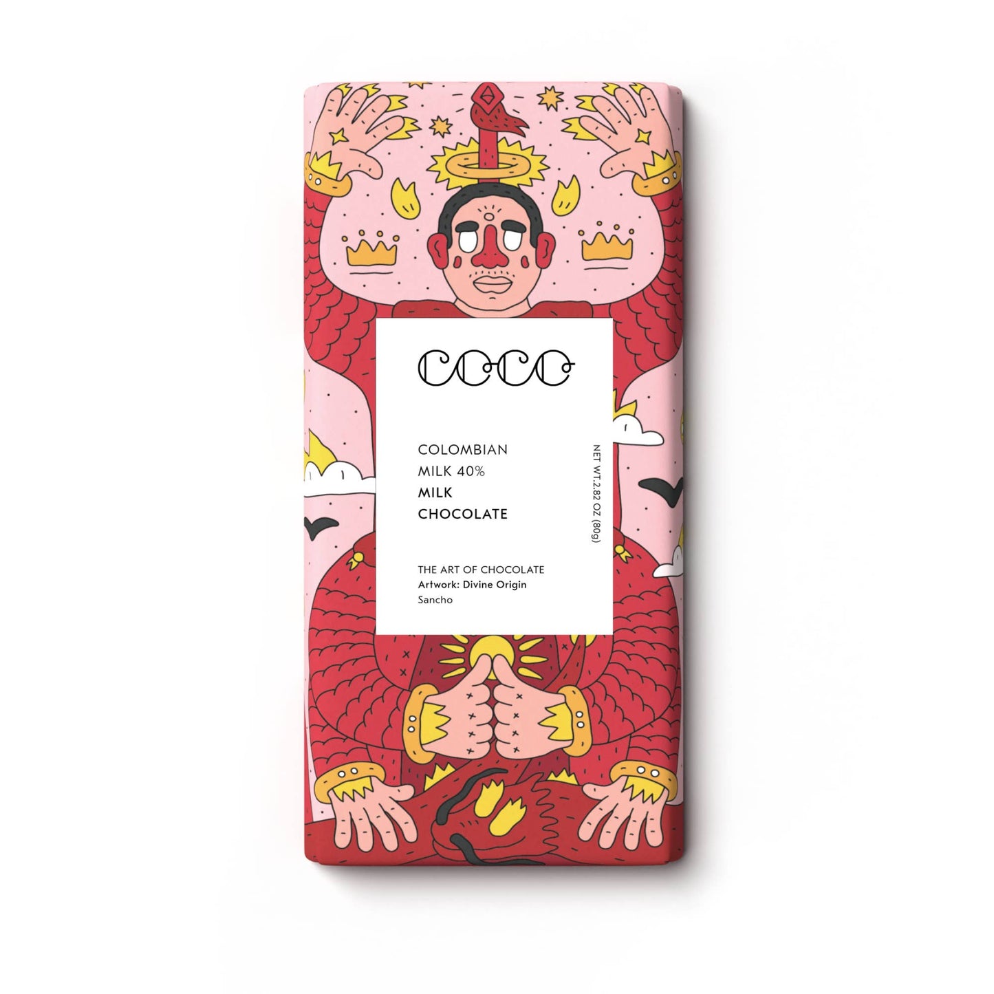 COCO Chocolatier - Colombian Milk 40% Chocolate Bar