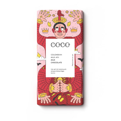 COCO Chocolatier - Colombian Milk 40% Chocolate Bar