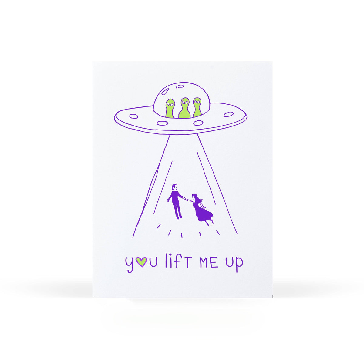 Sweet Bippy Press - You Lift Me Up Greeting Card