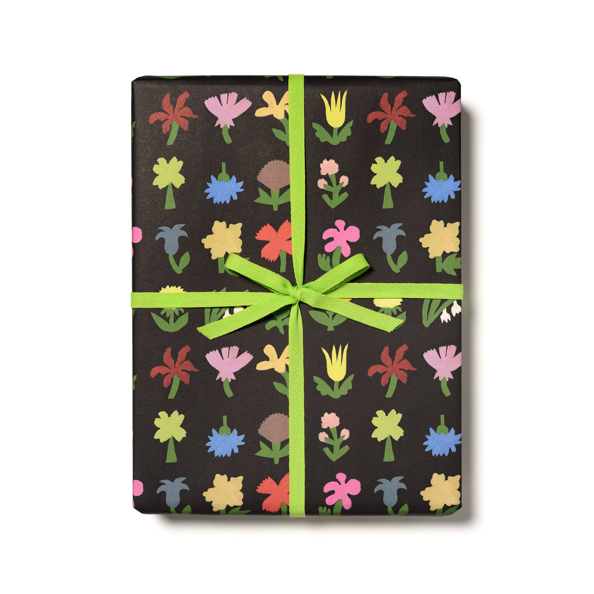 Red Cap Cards - Little Flowers wrapping paper: Rolls of 3 sheets
