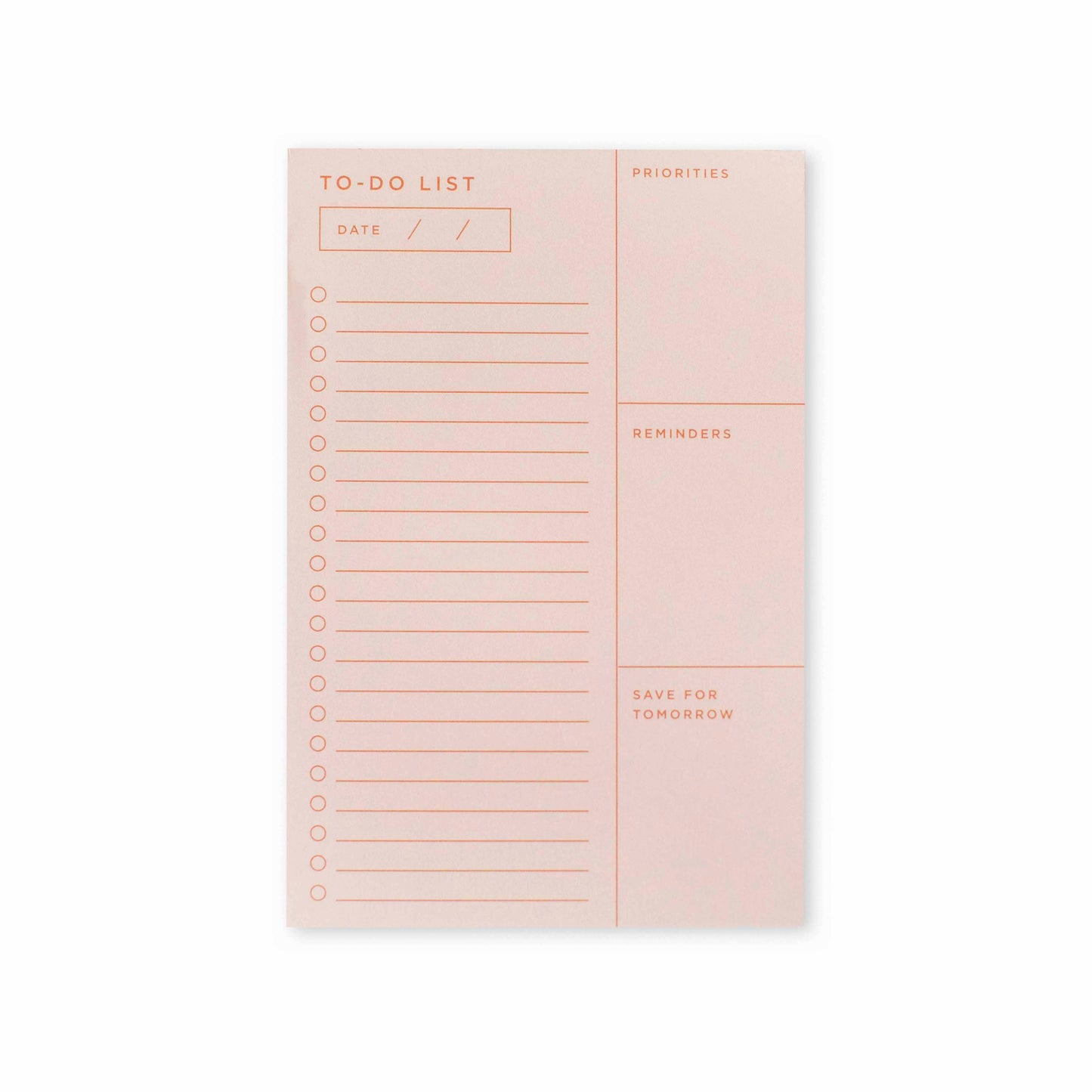 Line & Kind Paper- To-Do List Notepad | Priorities