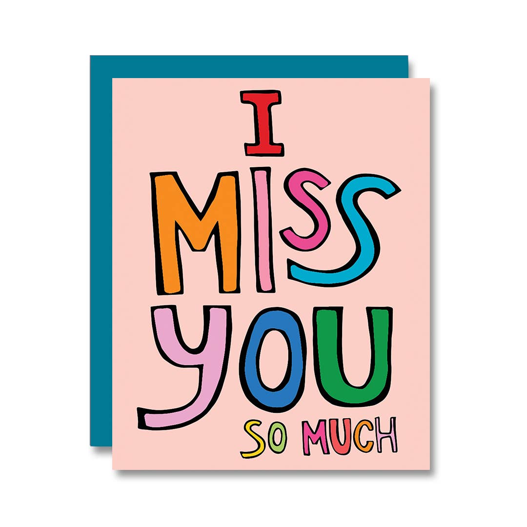 PapaLlama - I Miss You So Much, Card