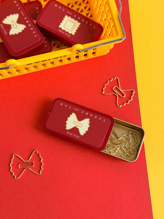 Mel Andrel - Pasta Paper Clip - Farfalle