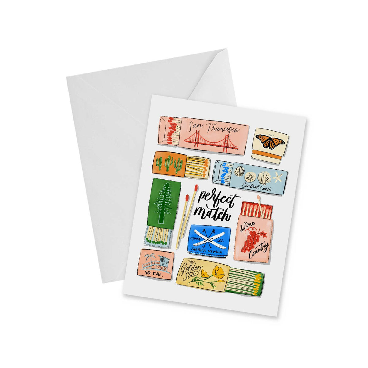 doodles.ink. - Perfect Match - Notecard