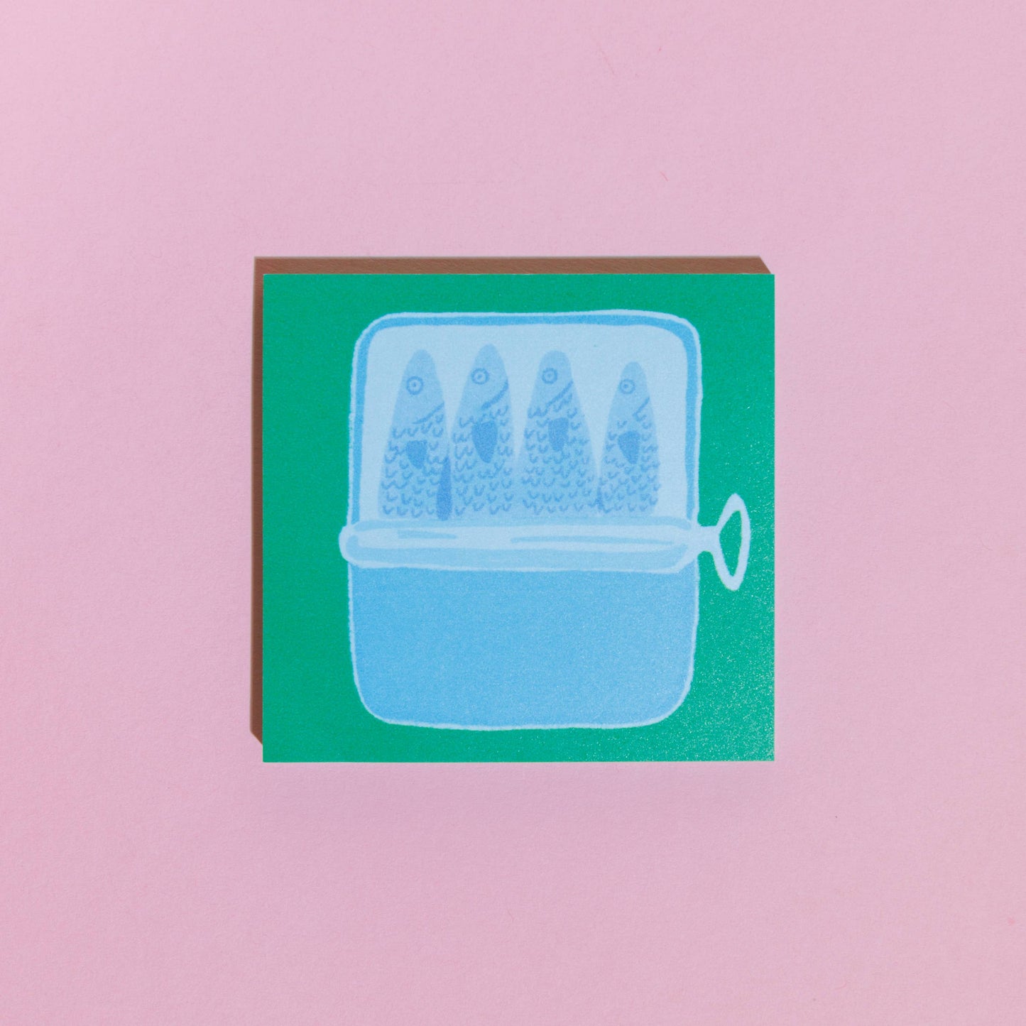 Mel Andrel - Tinned Fish Lists Sticky Notes