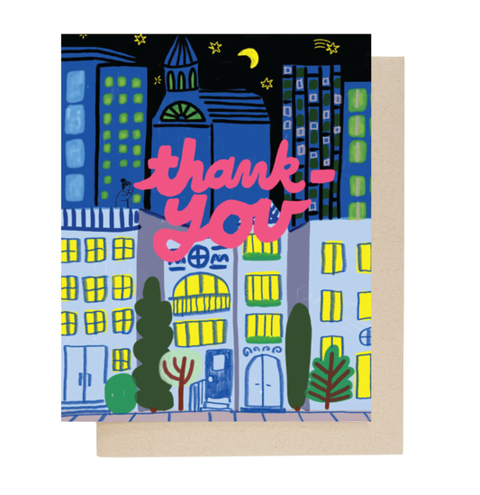 People I've Loved - Rooftop Thank-You Card