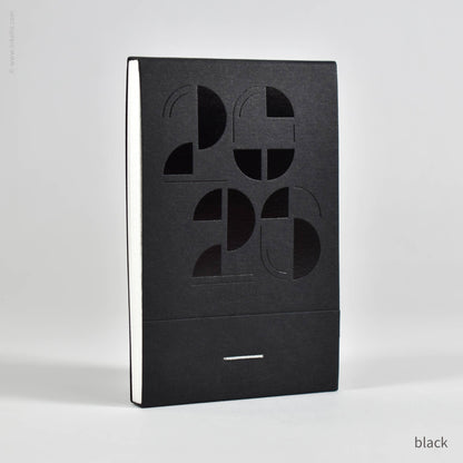Inkello Letterpress - 2026 Matchbook Calendar™ (#107): Black