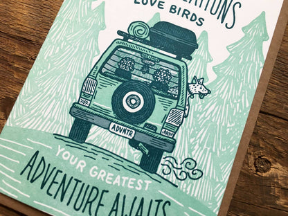Noteworthy Paper & Press - Congrats Adventure Card