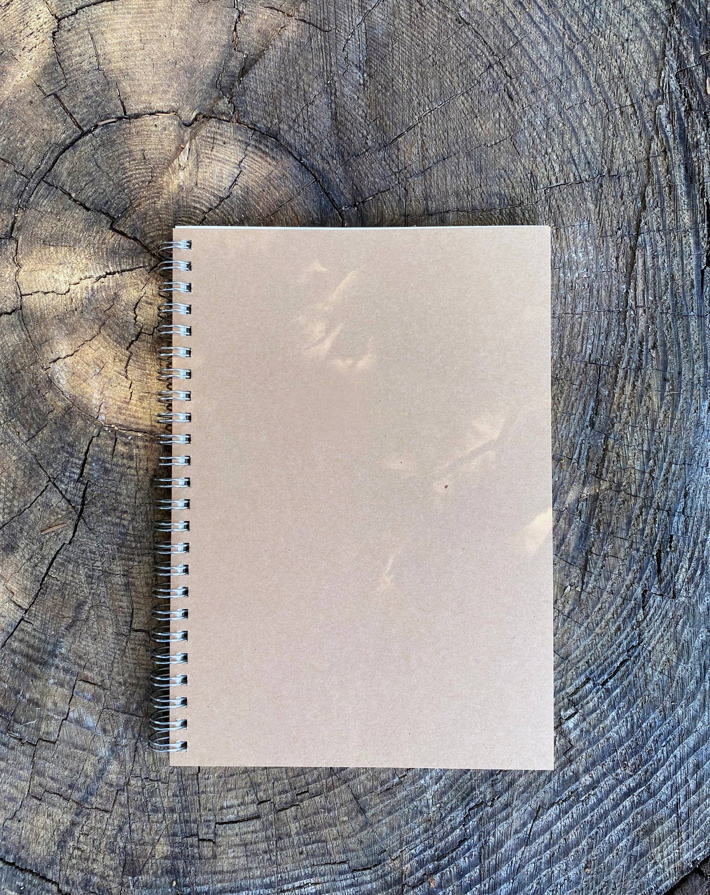 Studio Portmanteau - Kraft Left Spiral Notebook: Lined