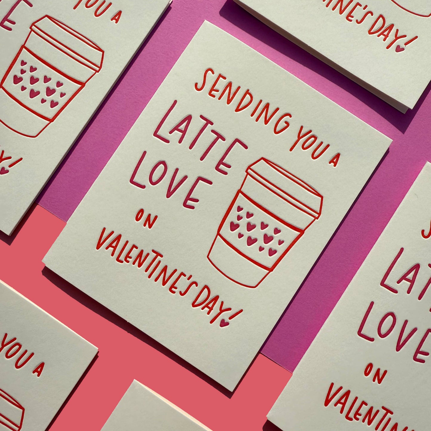 INK MEETS PAPER - Latte Valentine - Valentine's Day Card