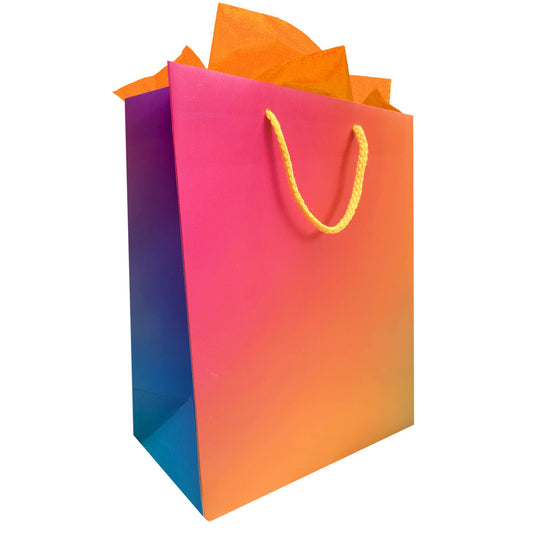 The Social Type - Colorful Gradient Gift Bag