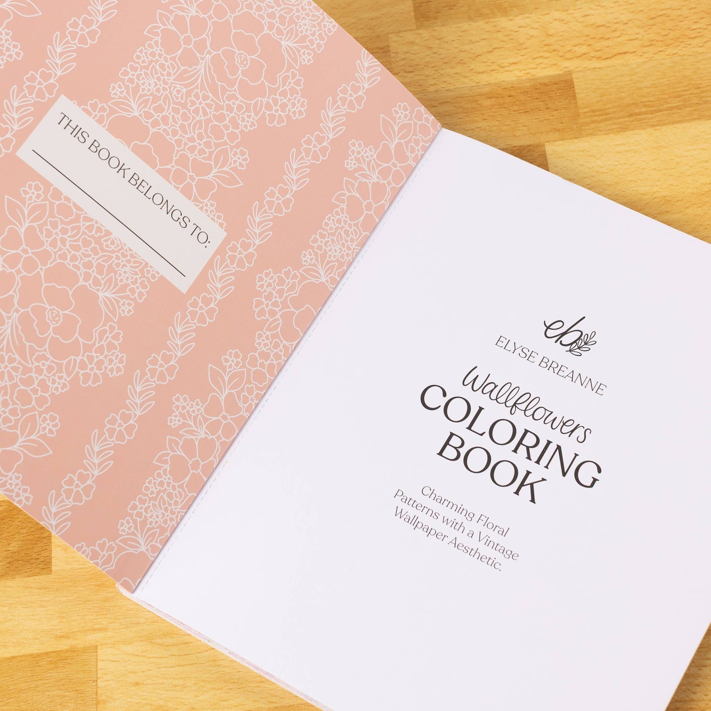Elyse Breanne Design - Wallflowers Coloring Book