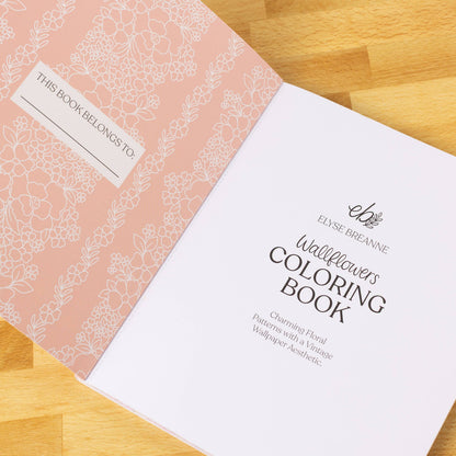 Elyse Breanne Design - Wallflowers Coloring Book