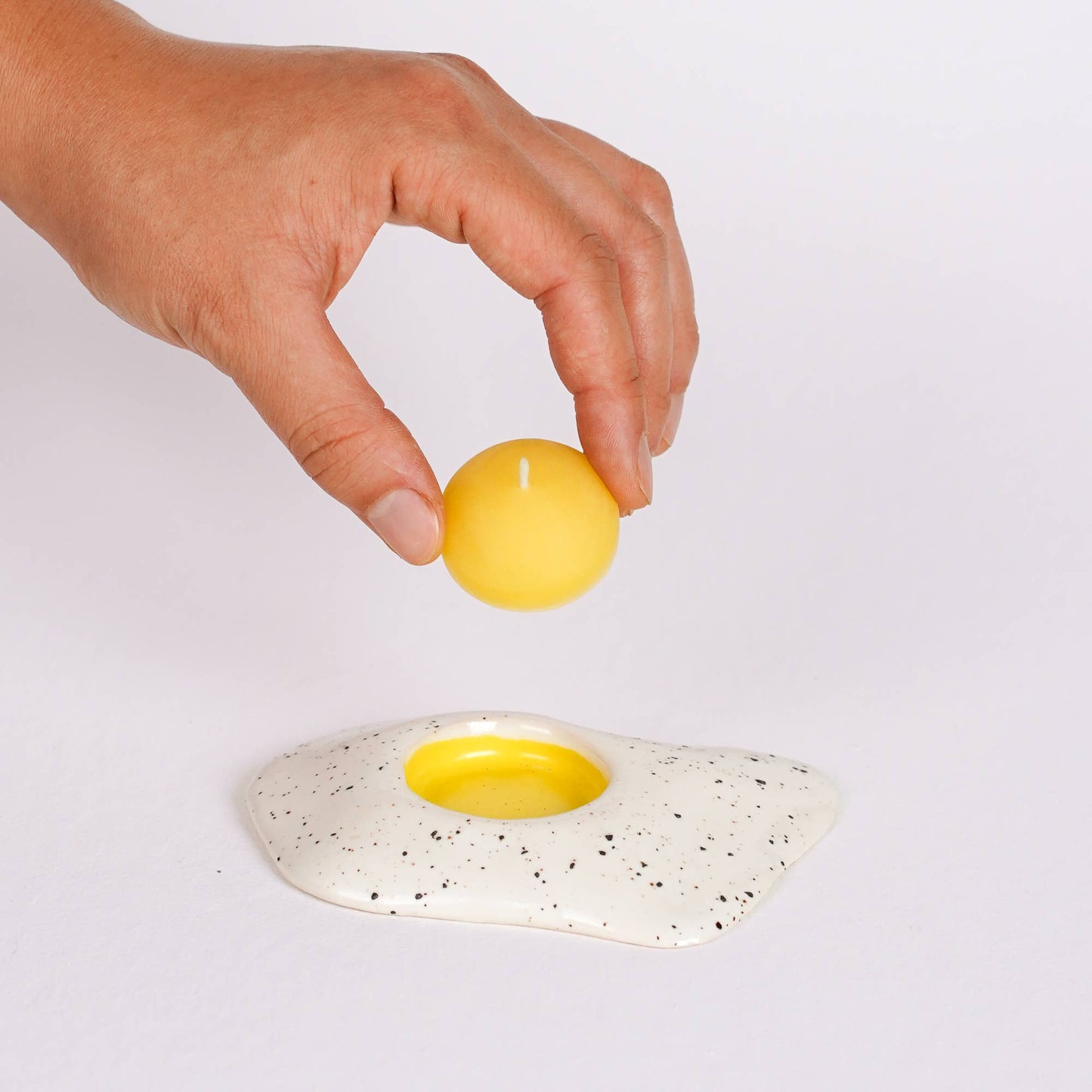 Collin Garrity - Extra Yolk for Ceramic Egg Tea Light Candle Holders