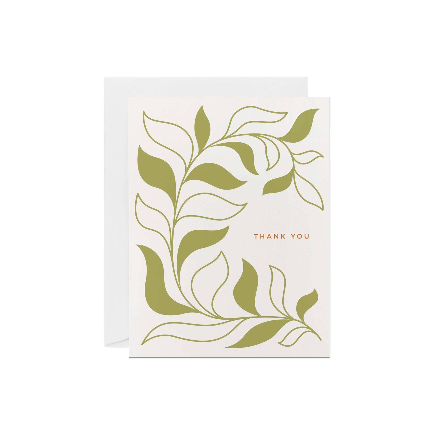 Line & Kind Paper - Thank You - Leafy Vine