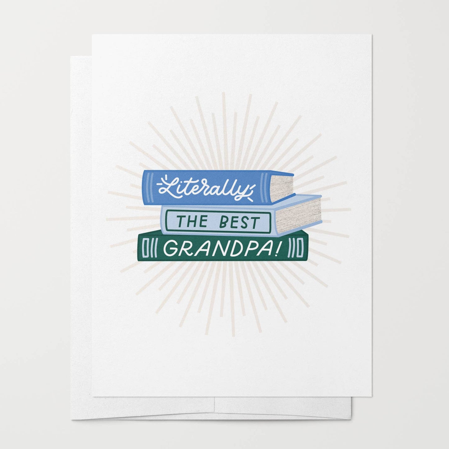 Just Follow Your Art - Literally The Best Grandpa Card | Grandparent Cards
