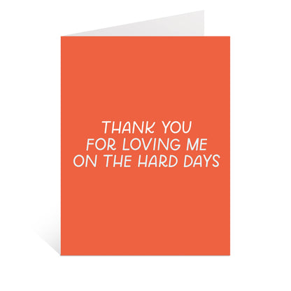 Just Follow Your Art - Loving Me On The Hard Days Card | Love + Friendship Cards