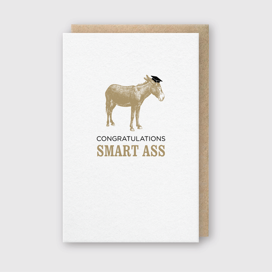 Pike Street Press - Congrats Smart Ass: 3 3/8" X 5 3/8"