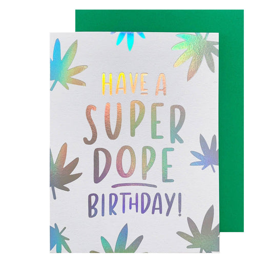 The Social Type - Dope Birthday Card