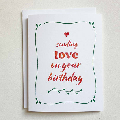 Quietude Studio - Sending Love on your Birthday