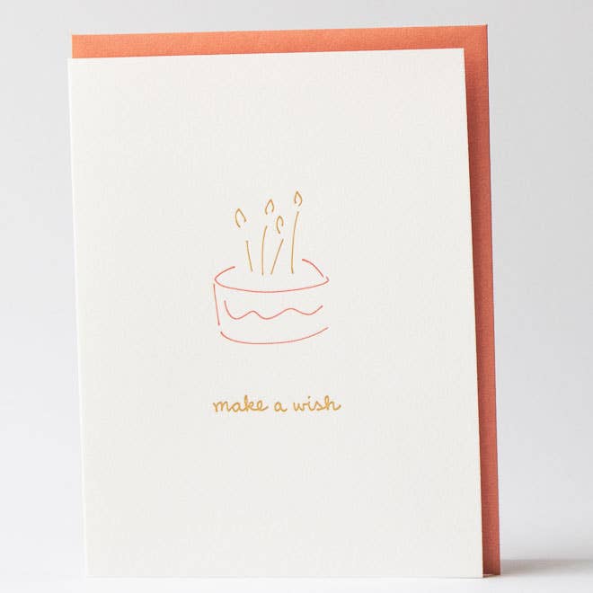 Albertine Press - Make A Wish Greeting Card