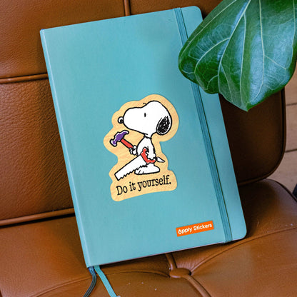 Apply Stickers - DIY Snoopy - Die-Cut Sticker (Home Improvement)