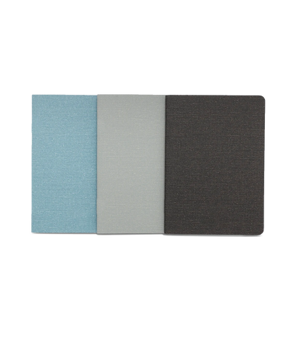 Appointed - Mini Linen Jotter: Charcoal Gray - Blank