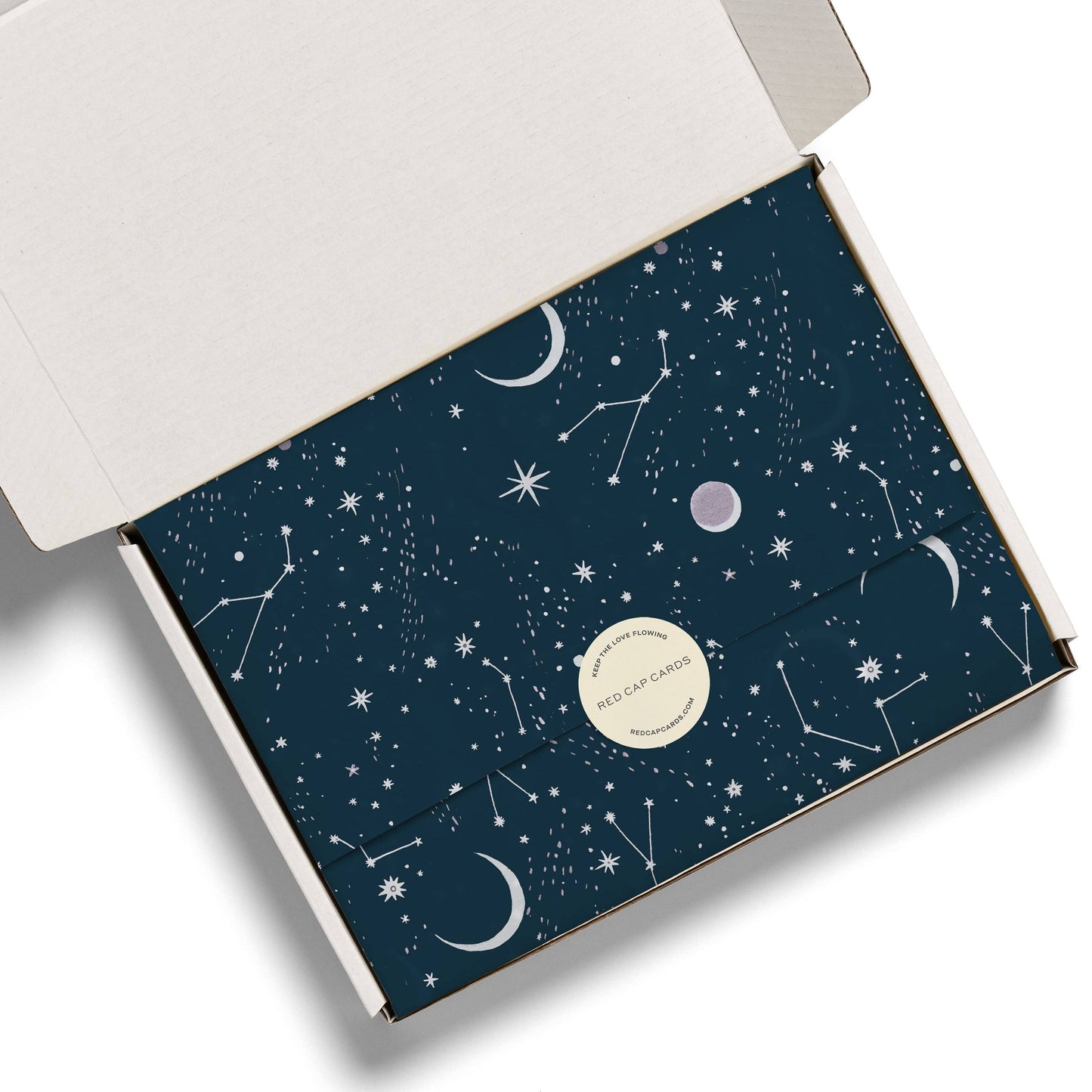 Red Cap Cards - Moon and Stars tissue paper: 5 Sheets