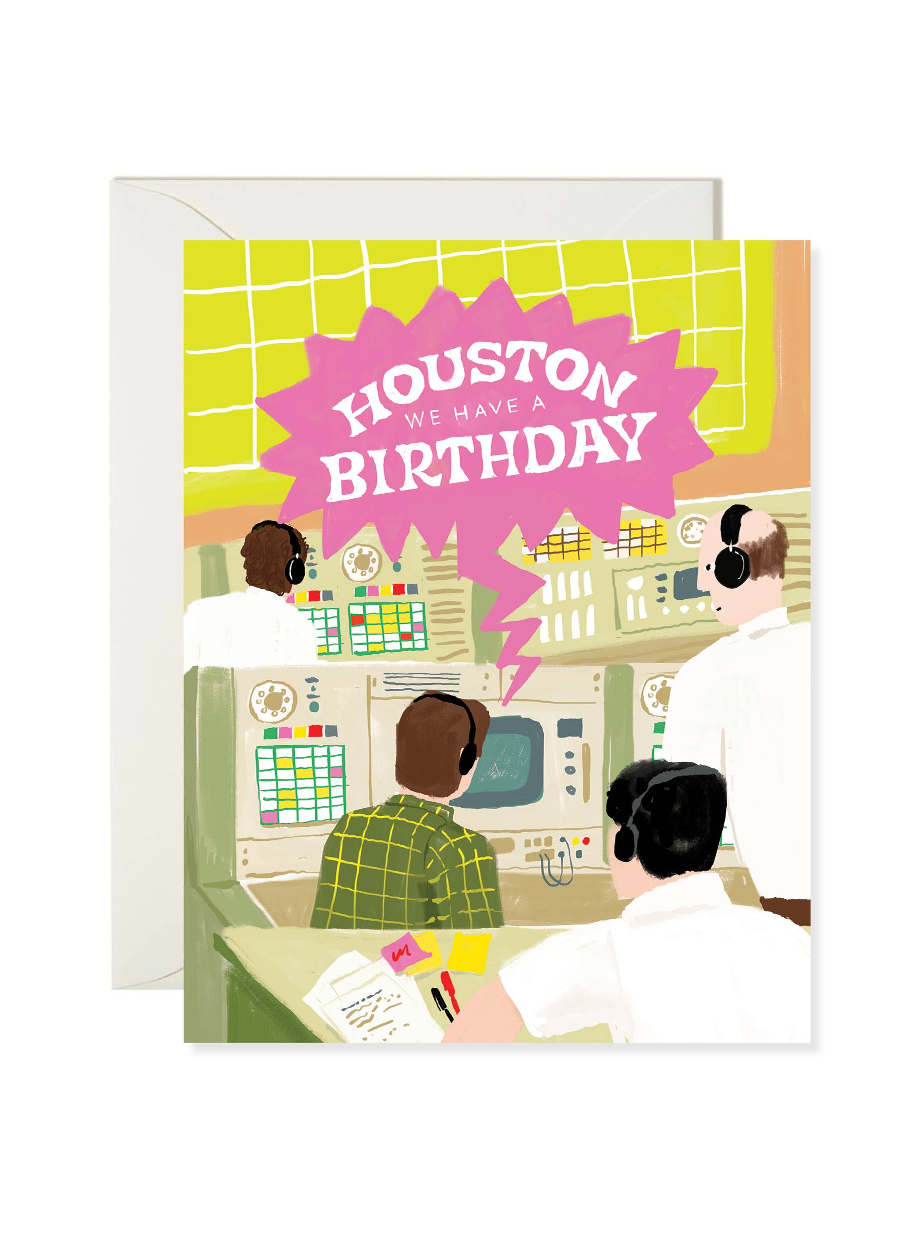 Karen Schipper - Houston, We Have a Birthday Card - Funny Space Birthd ...