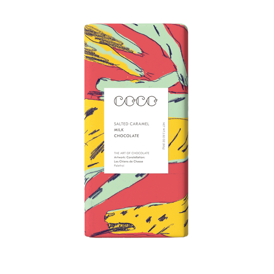 COCO Chocolatier - Salted Caramel Milk Chocolate Bar
