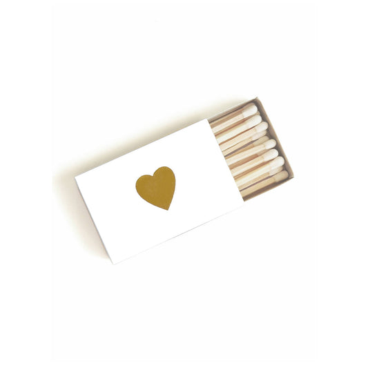 Studio Portmanteau - Classic Heart Matchbox | Be Mine Matches | Love Candle Gift