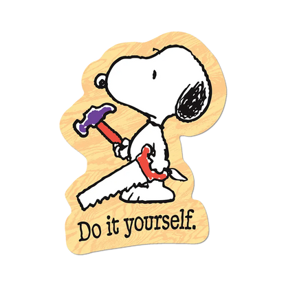 Apply Stickers - DIY Snoopy - Die-Cut Sticker (Home Improvement)